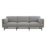 SW Sofa 3 Seater: Black Oak