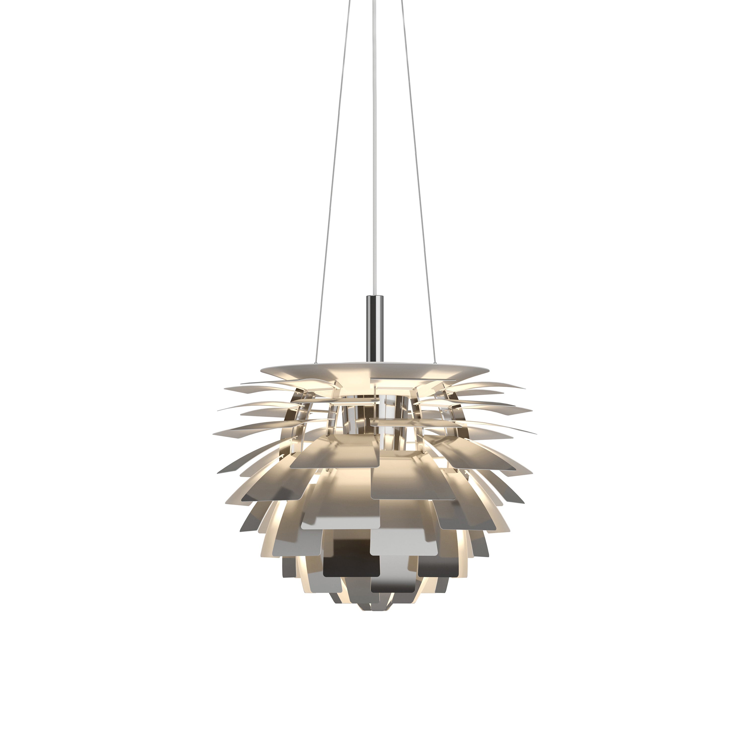 PH Artichoke Pendant: Small + Stainless Steel
