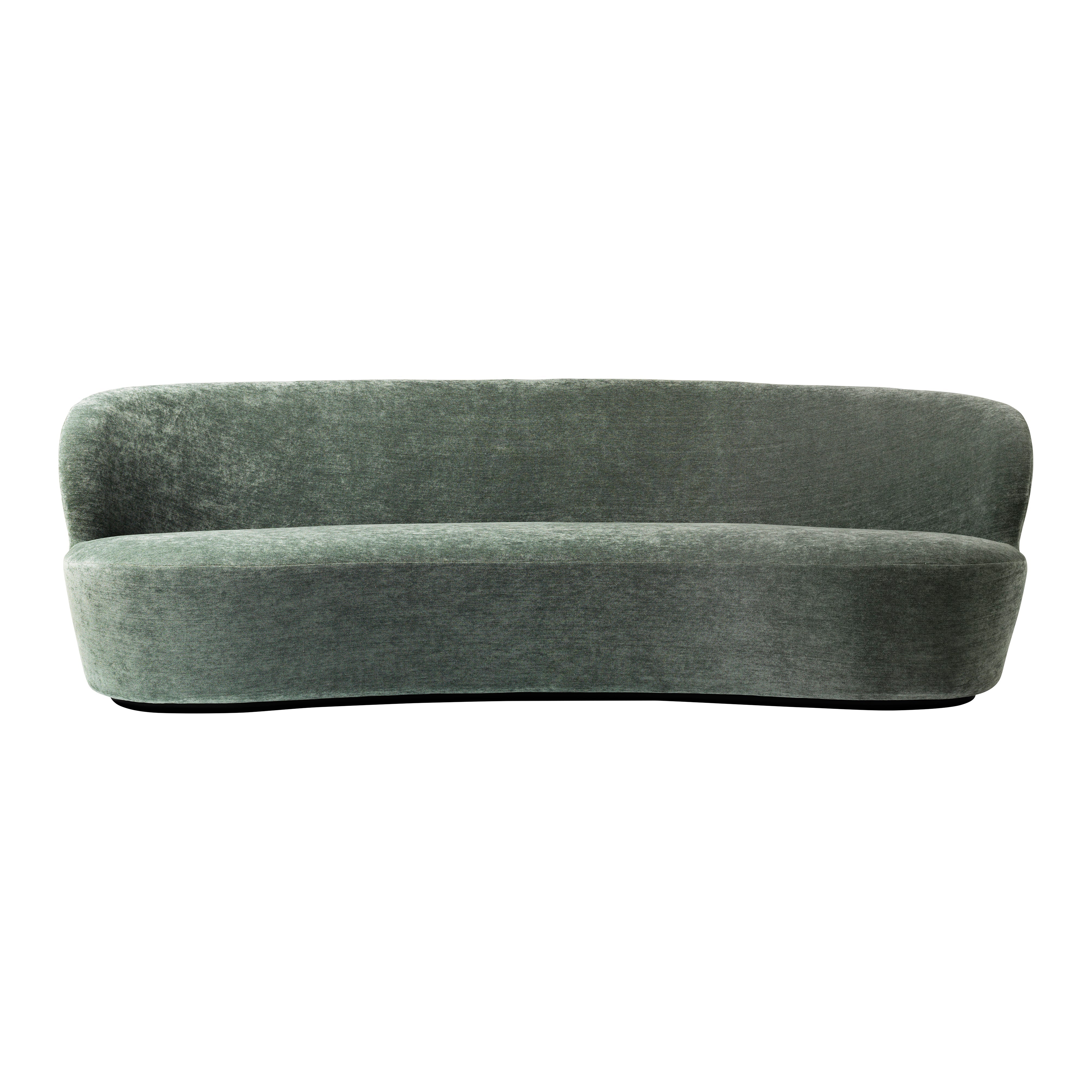 Stay Oval Sofa: Solid Base