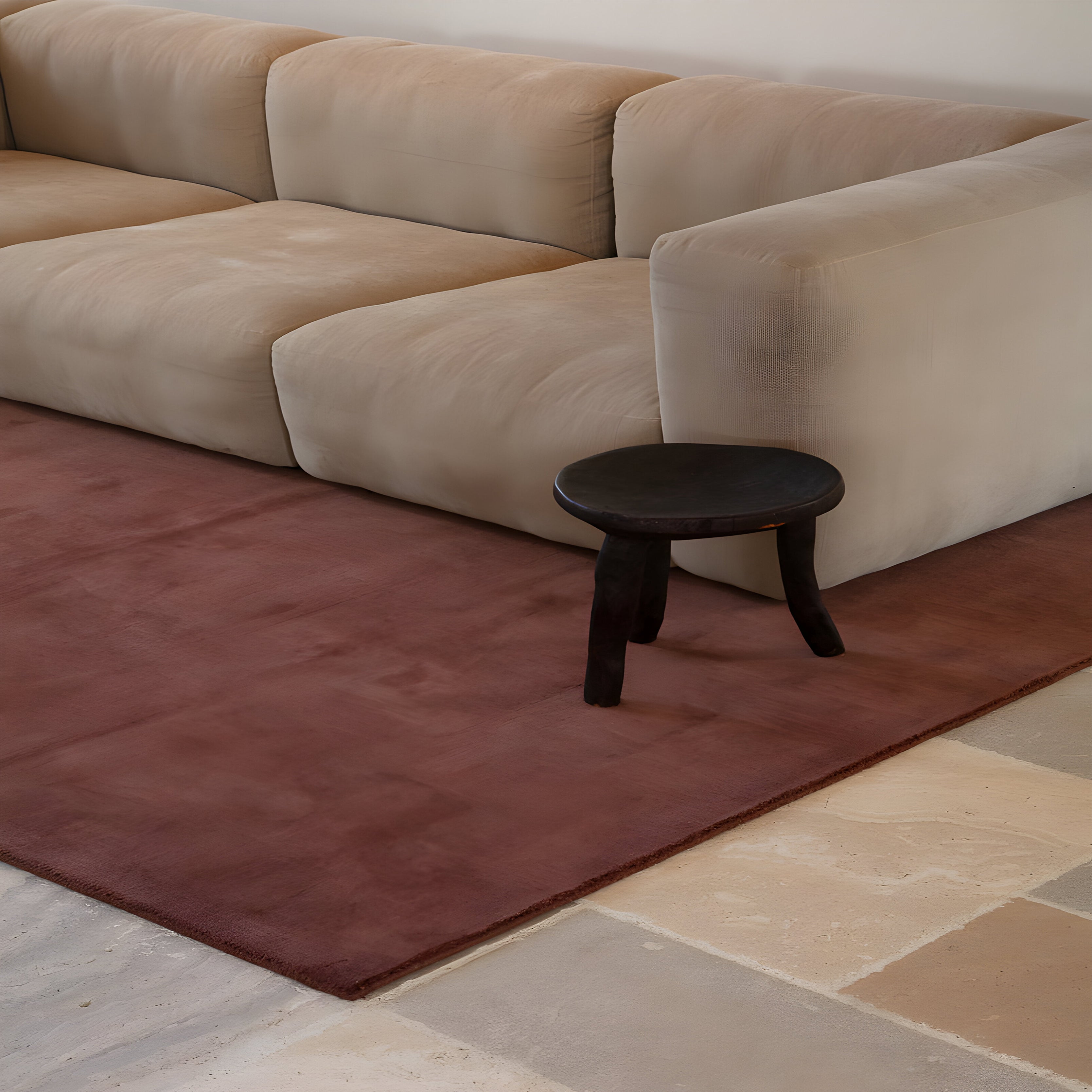 Cut Pile Wool Rug
