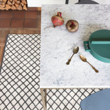 Tati Large Coffee Table: Marble Top