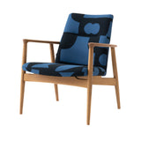 Seion Lounge Chair: Seat + Back Upholstered + White Oak