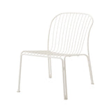 Thorvald SC100 Outdoor Lounge Side Chair: Ivory + Without Cushion