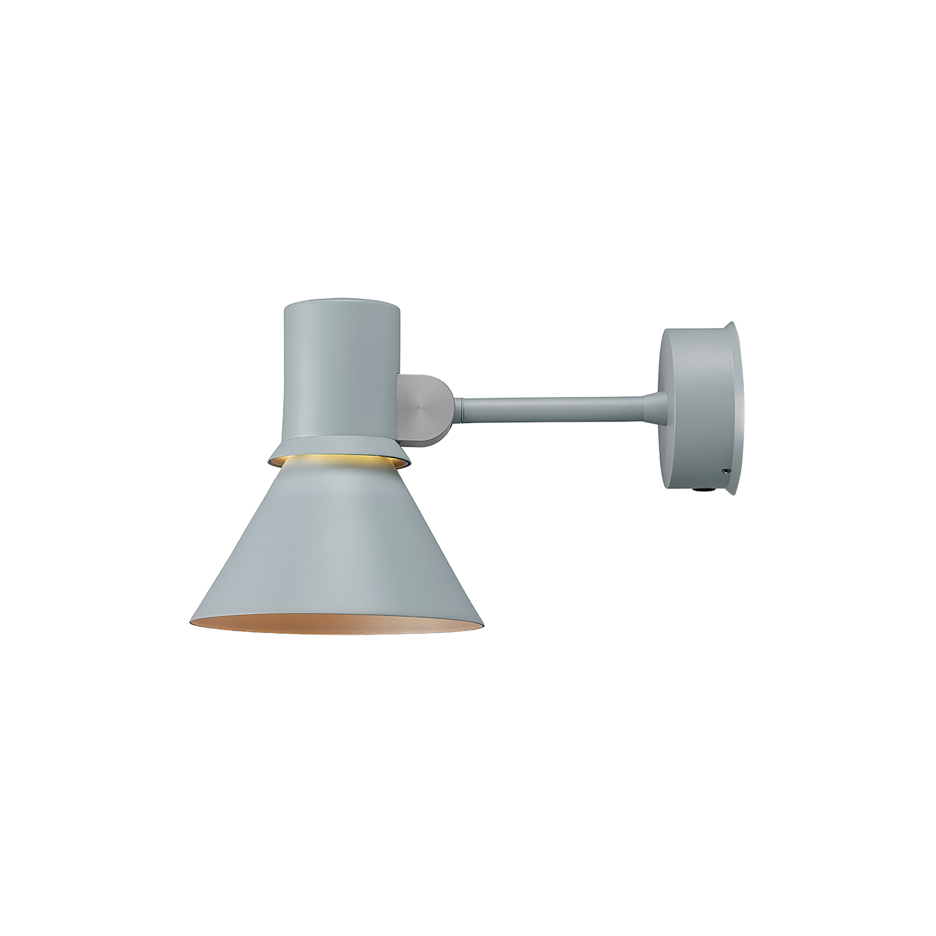 Type 80 W1 Wall Light: Grey Mist