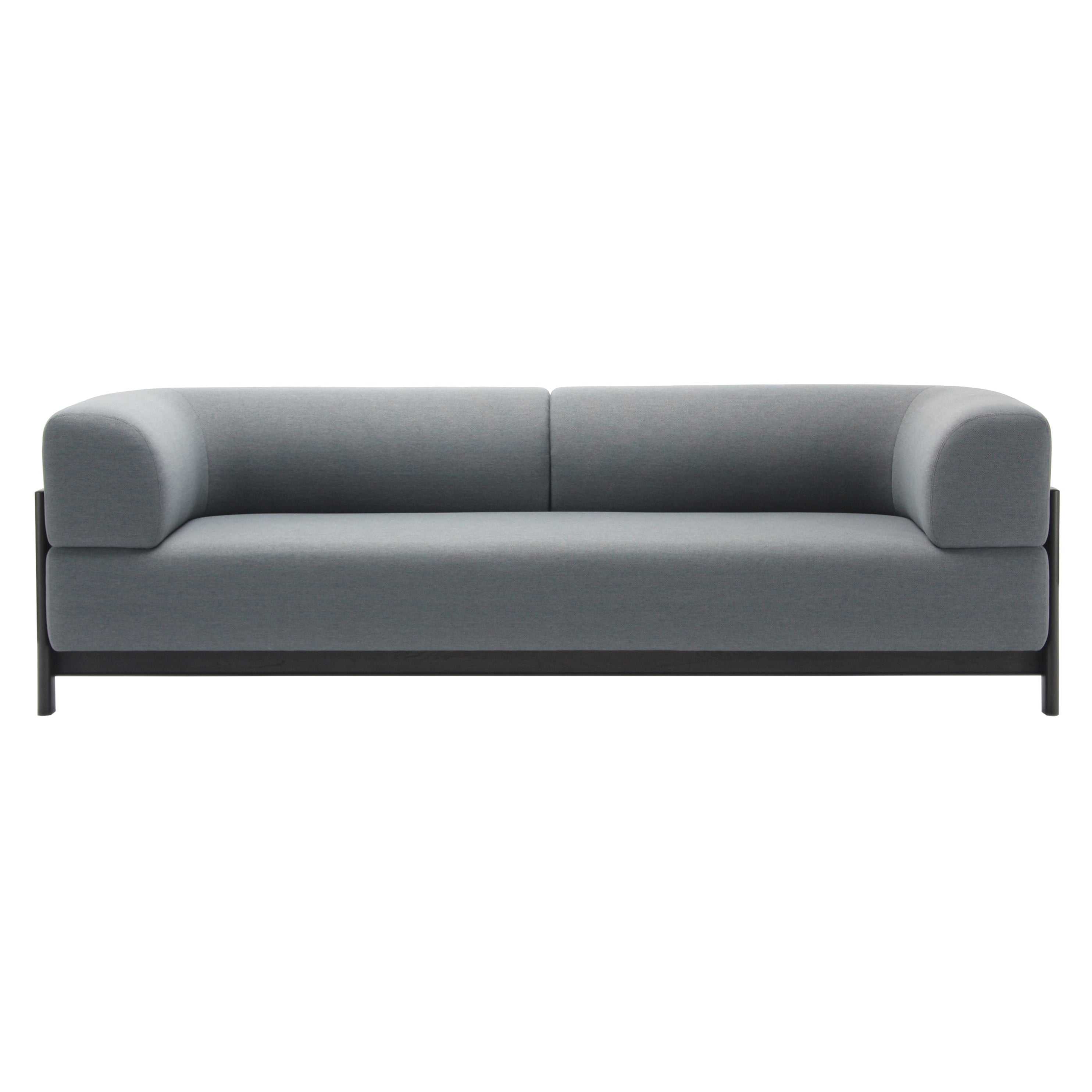 Elephant 3 Seater Sofa: Black