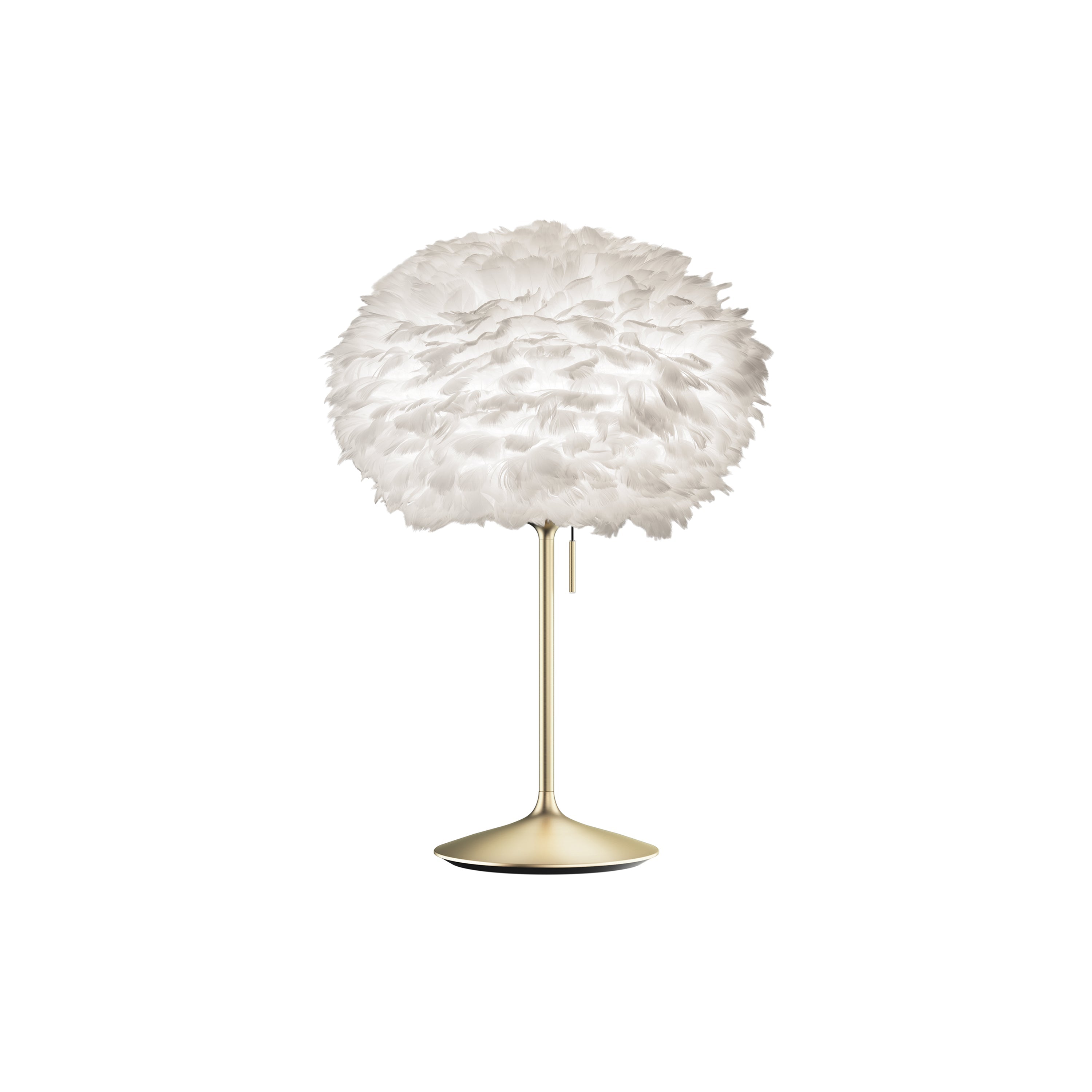 Eos Champagne Table Lamp: Medium - 17.7
