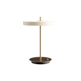 Asteria Table Lamp: Pearl White