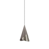 Cornet Pendant: Umber + Steel + Black + Plug-in