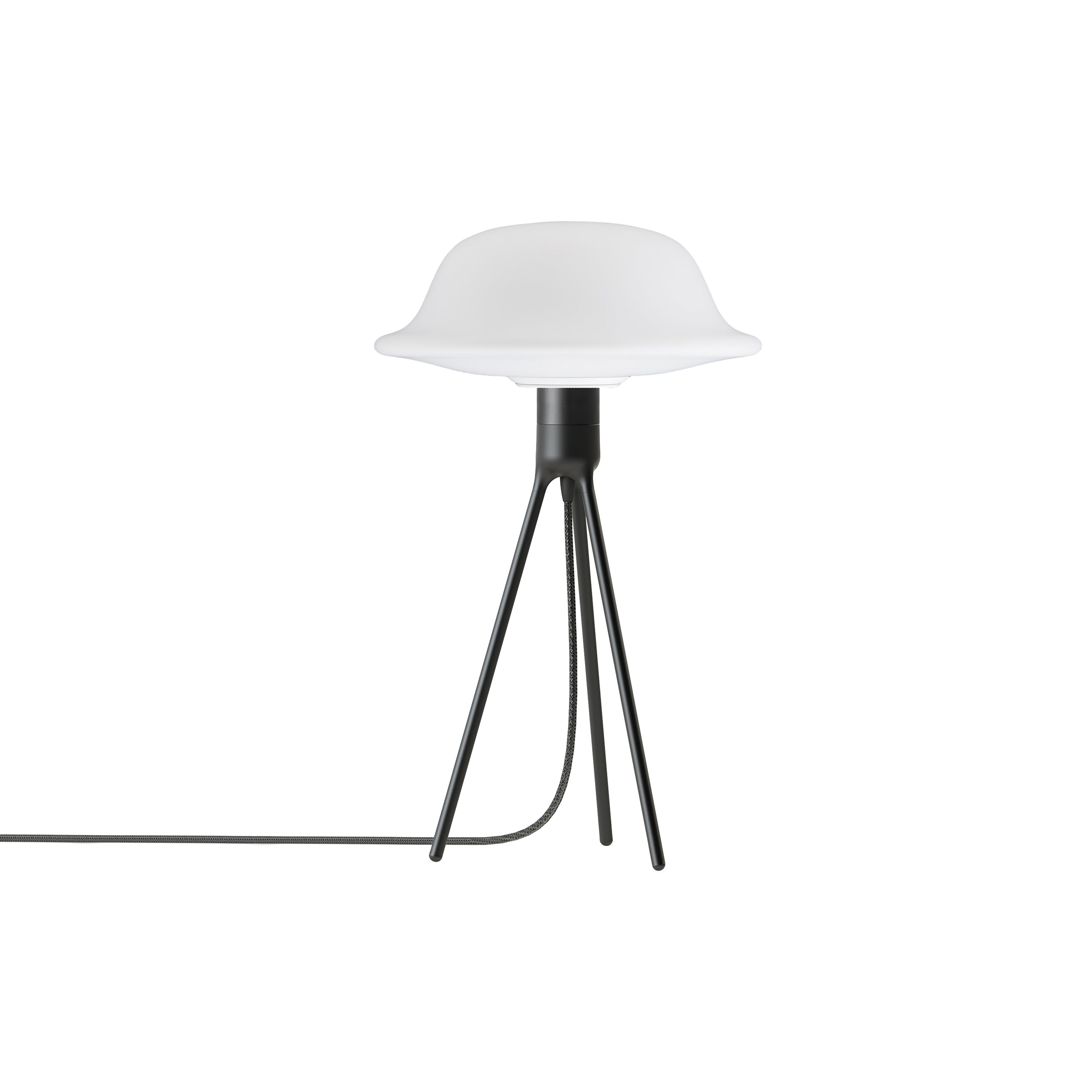 Butler Tripod Table Lamp: Matt Black
