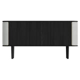Treasures Cabinet: 3 + Black Oak + Sterling