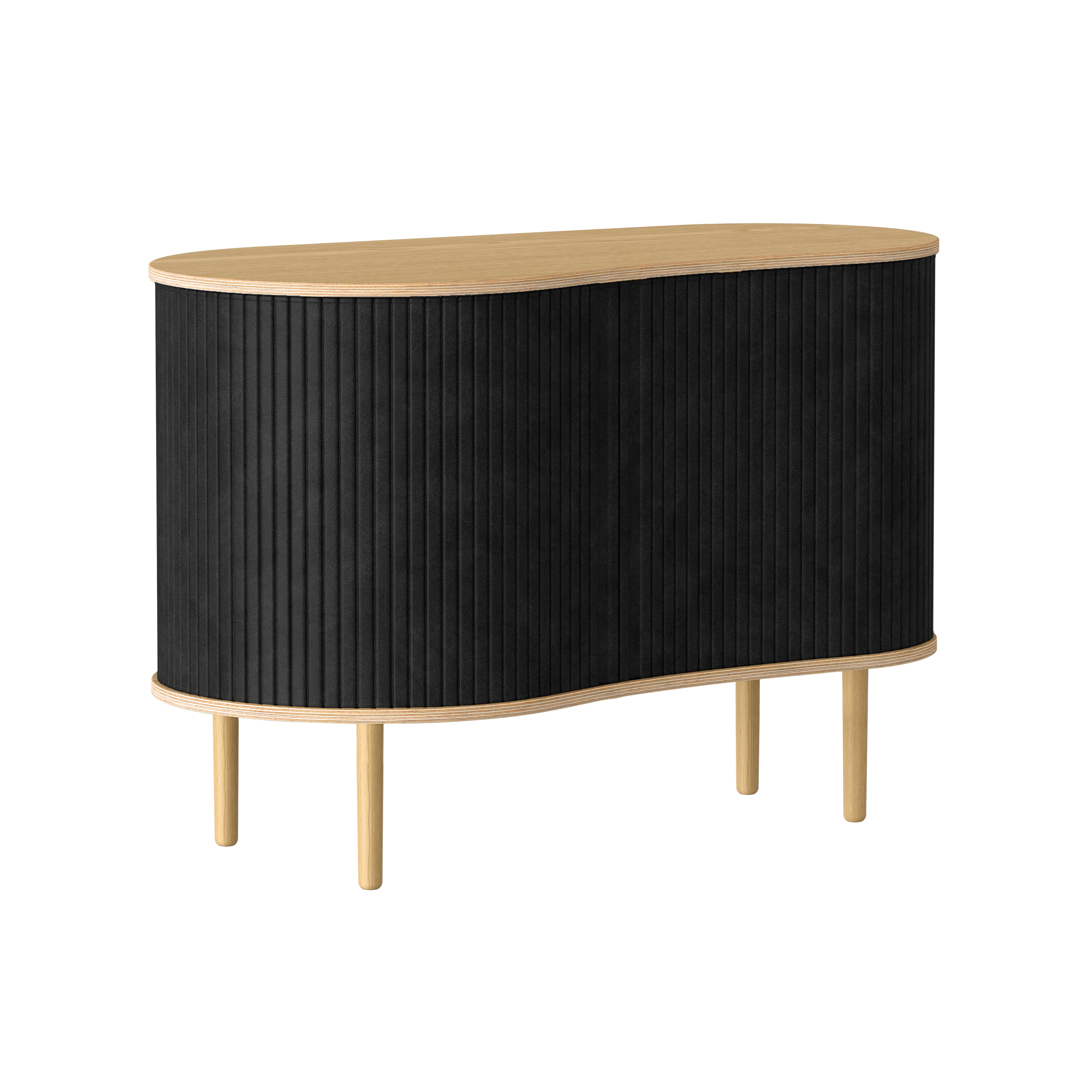 Audacious Cabinet: Oak + Charcoal