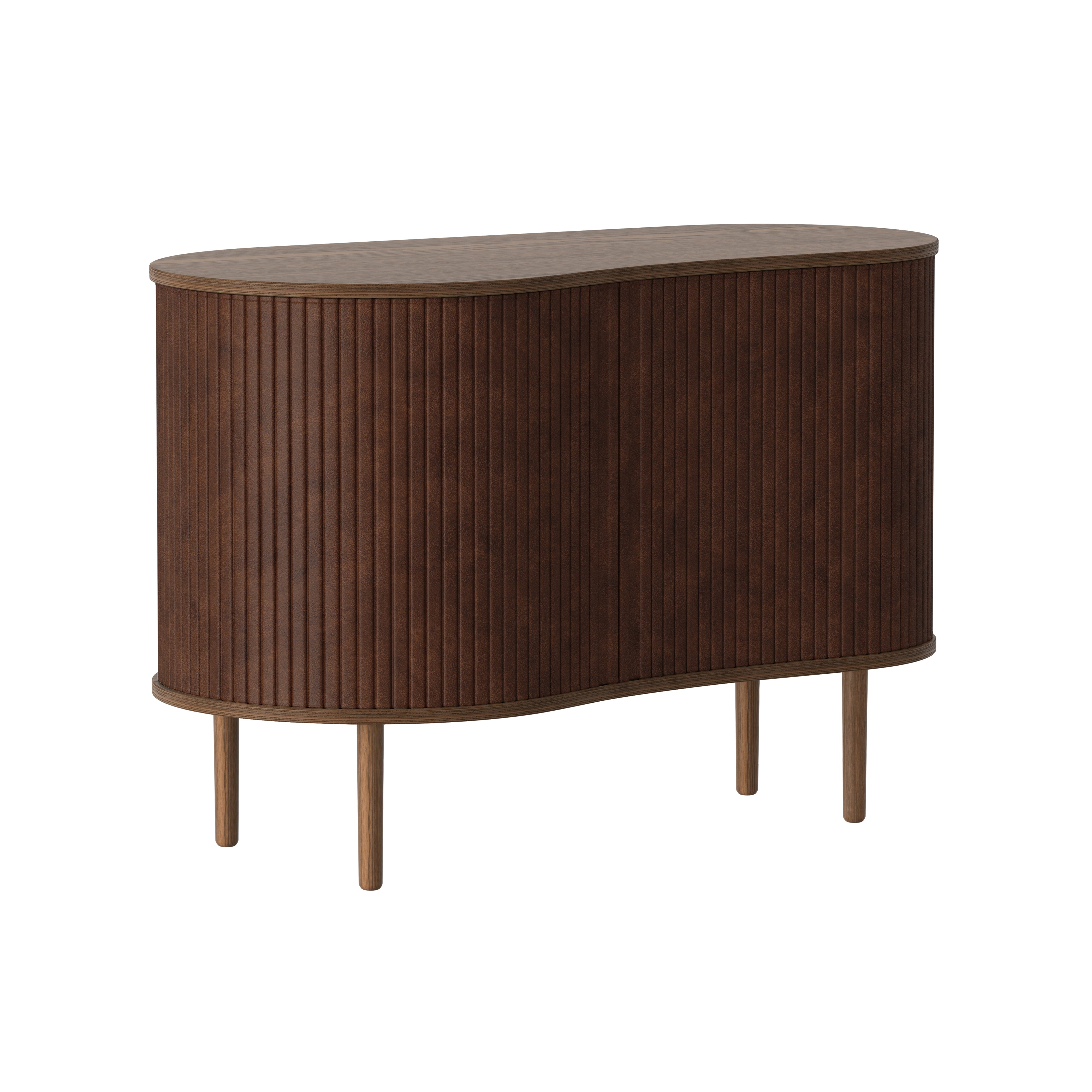 Audacious Cabinet: Dark Oak + Hazelnut