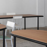 Wooden Table: Oval