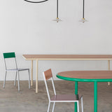 Wooden Table: Oval