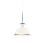 Mark Pendant Light: Violet + Green