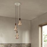 Triple Pendant with Voronoi II