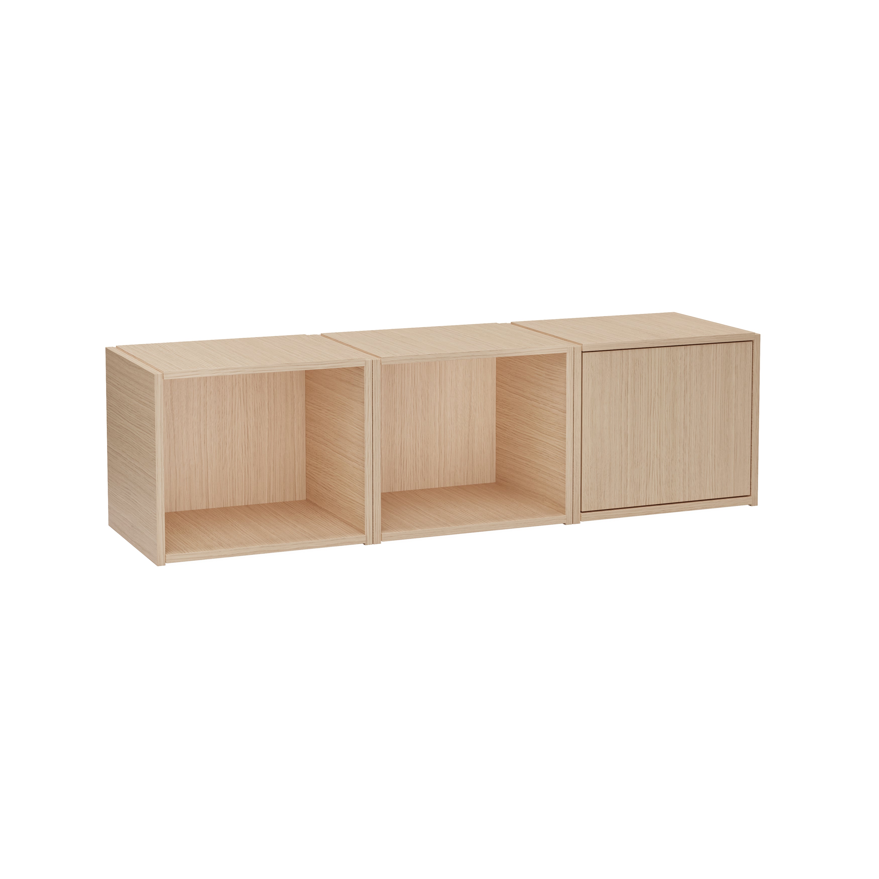 Bricks Shelving Systems: System A + Oak