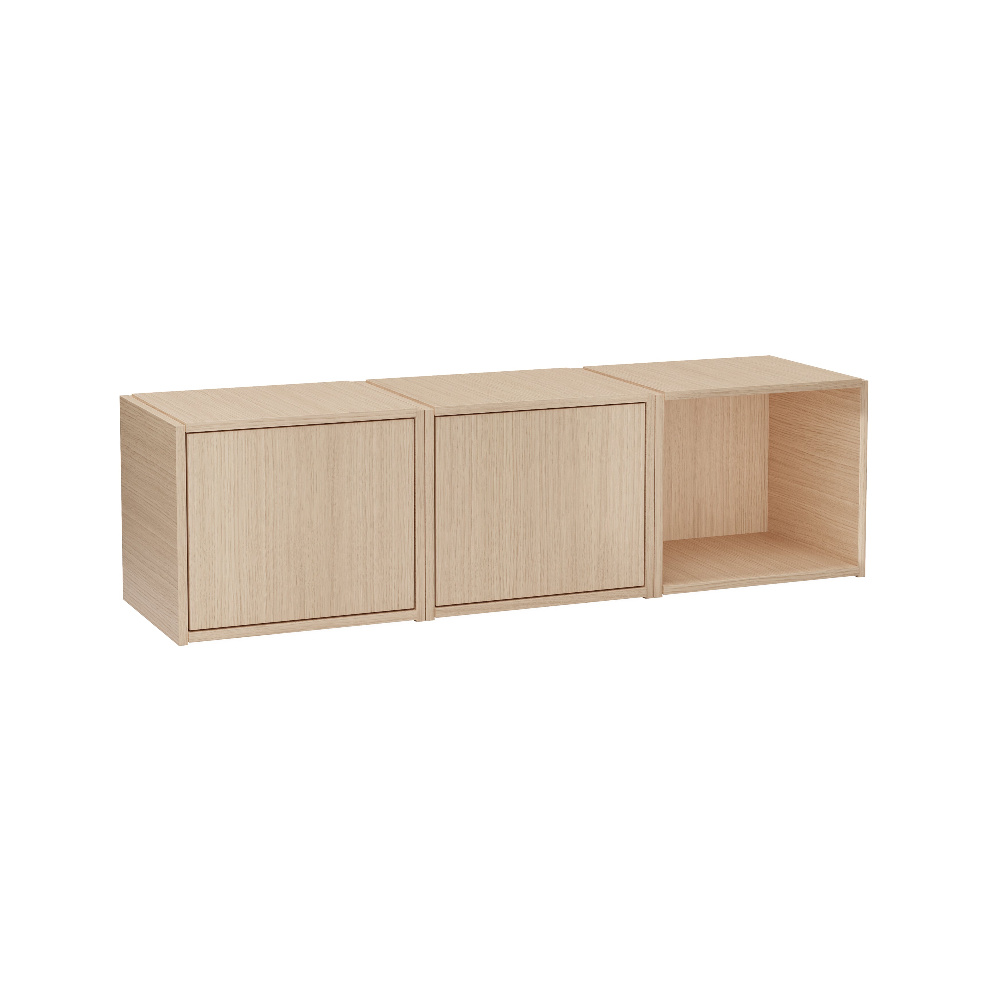 Bricks Shelving Systems: System B + Oak