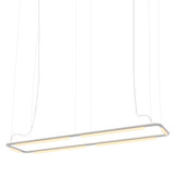 Pipeline CM8 Pendant Light: White + White