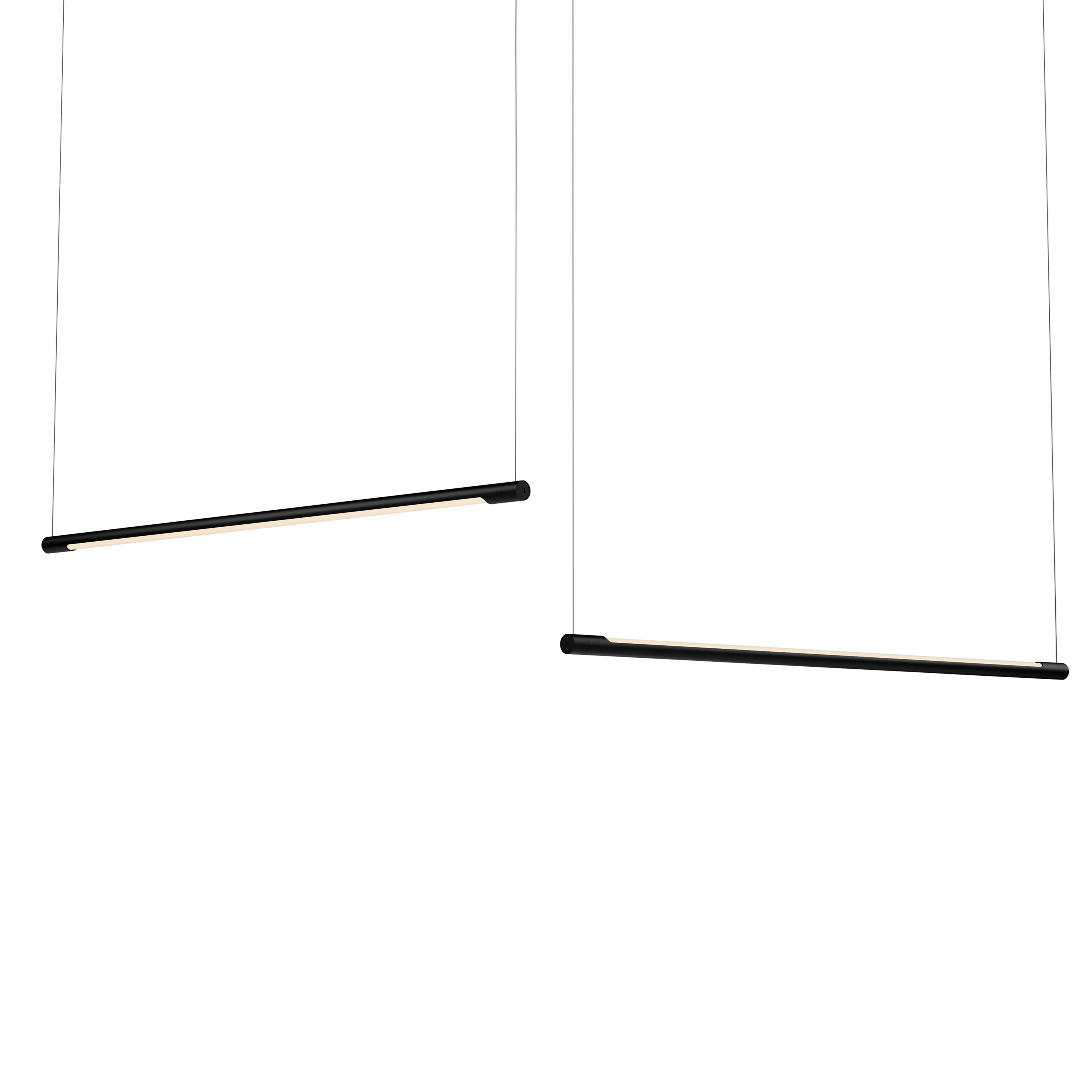 Form. Linear Suspension 6ft: Matte Black