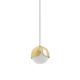 Ohm. Single Pendant: Polished Brass