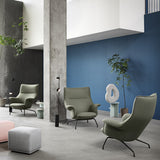 Doze Lounge Chair: Tube Base
