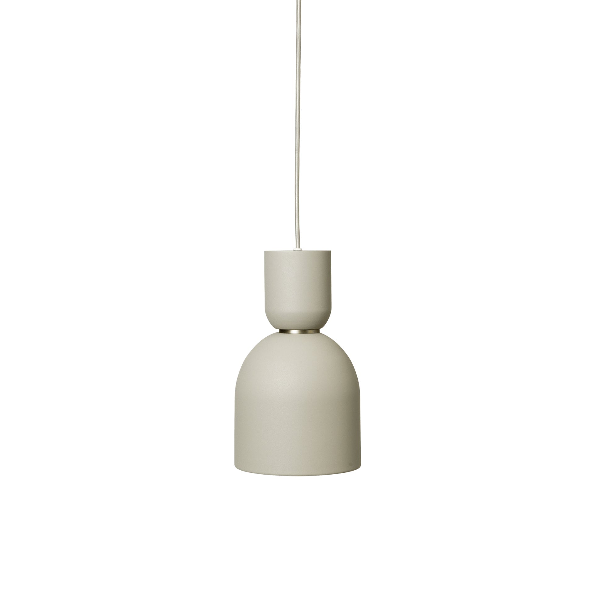 Collect Lighting: Pendant + Bell + Light Grey
