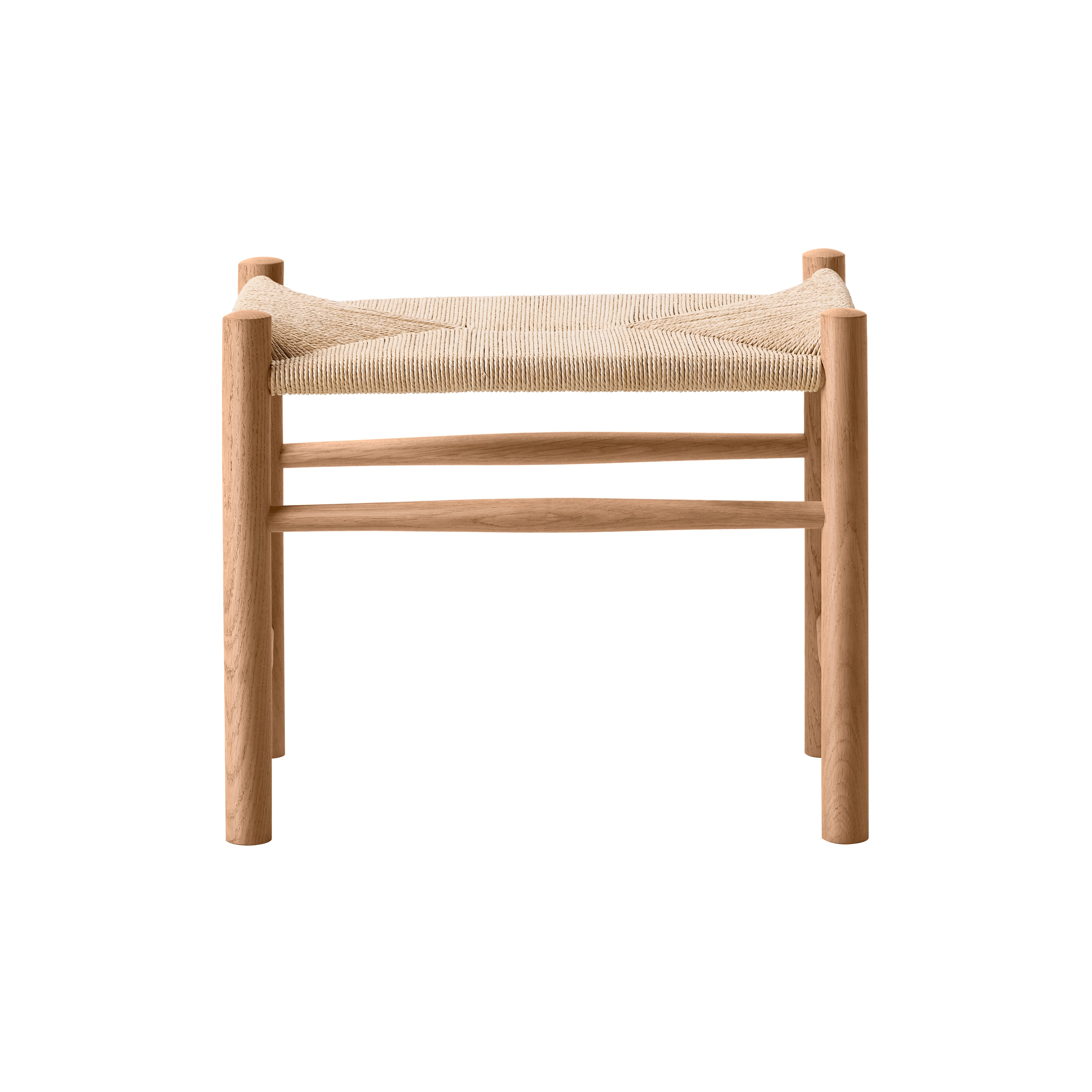 Wegner J16 Stool: Natural + Oiled Oak