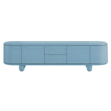 Explorer Cabinet: Small + Large - 92.1 + Blue + Creme