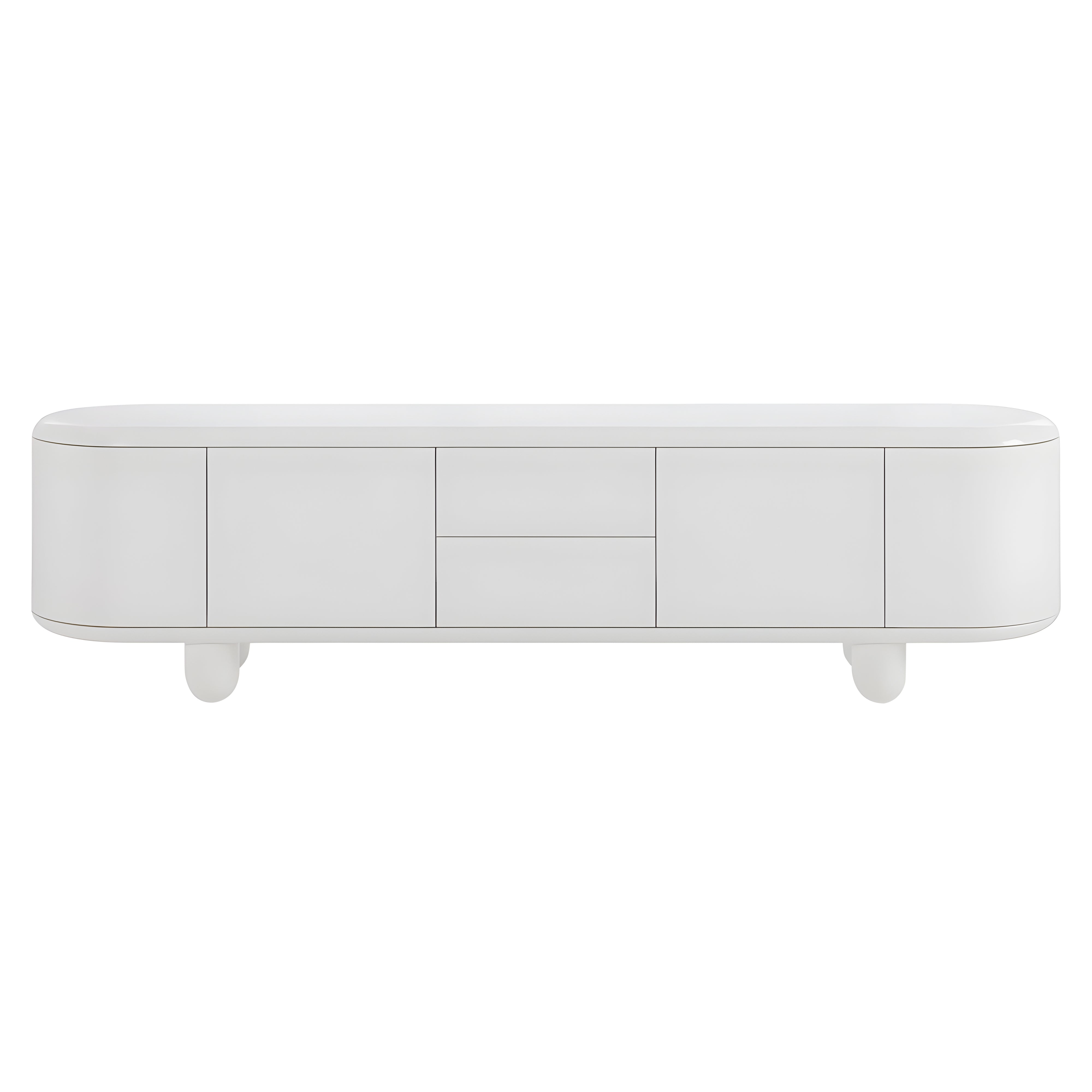 Explorer Cabinet: Small + Large - 92.1 + White + Blue