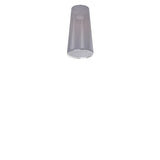 Solis Flush Lamp: Low + Silver