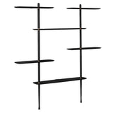 Axis 2 Shelving System: Black Ash