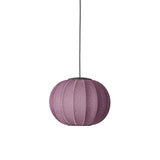 Knit-Wit Oval Pendant Lamp: Medium - 22.4