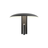 Konoha Wide Wall Lamp : Matt Black