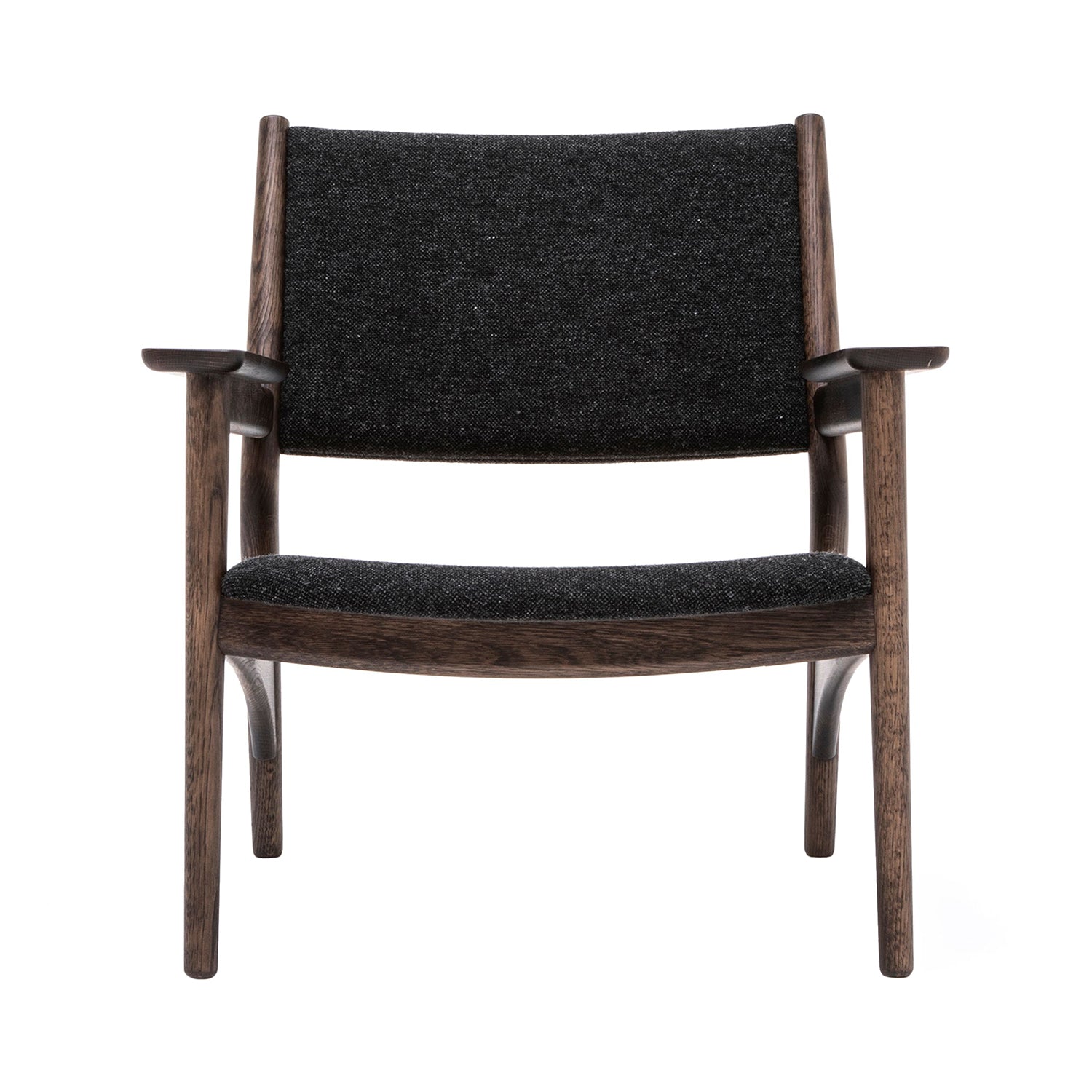 Kinuta Lounge Chair N-LC01: Smoked Oak + Hallingdal 65