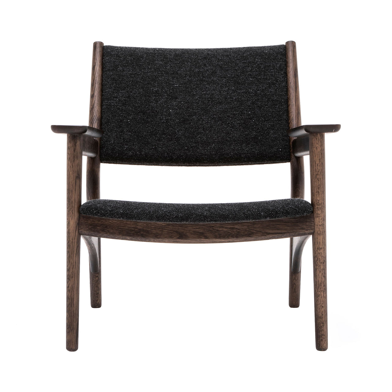 Kinuta Lounge Chair N-LC01: Smoked Oak + Hallingdal 65
