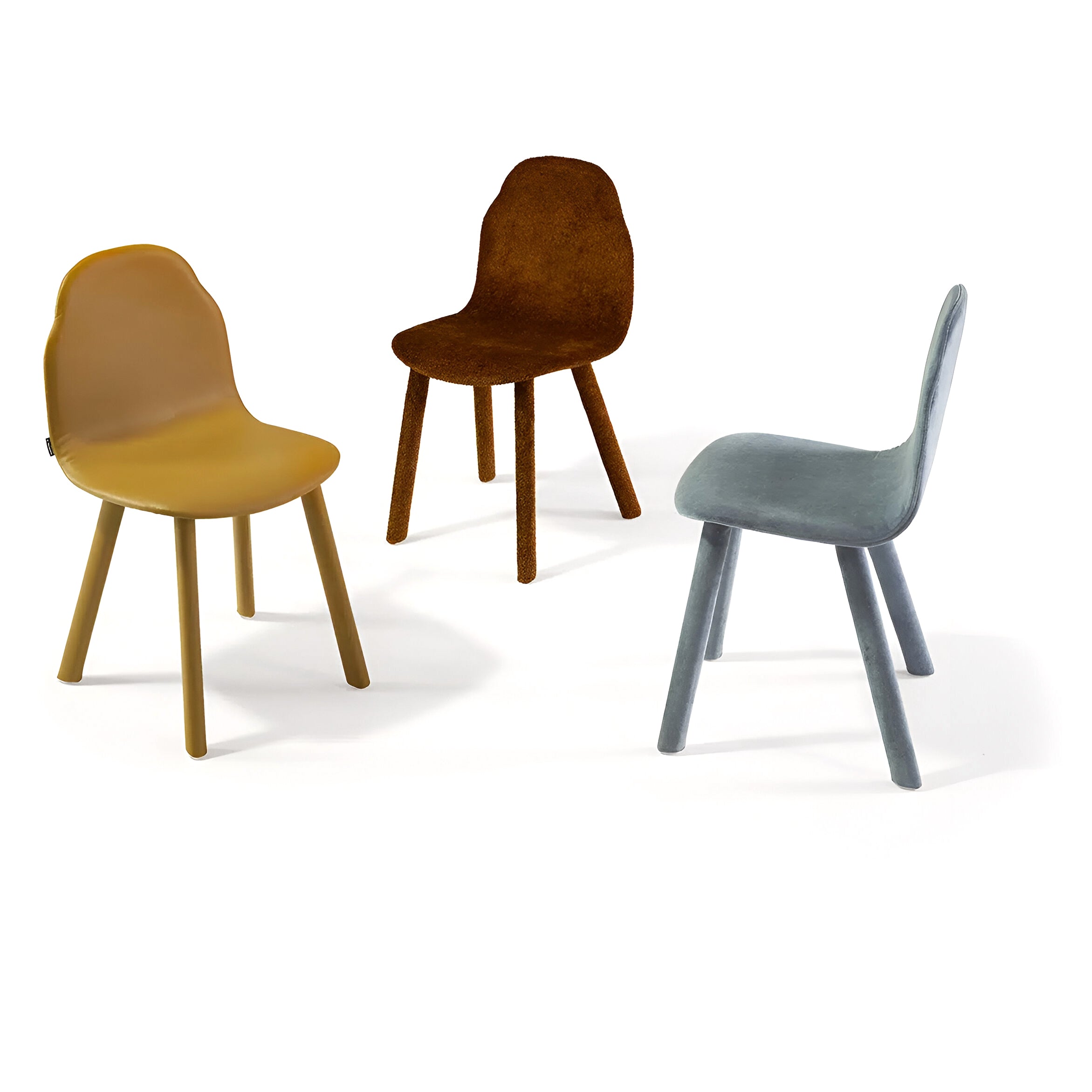 Body Dining Chair: Fully Upholstered