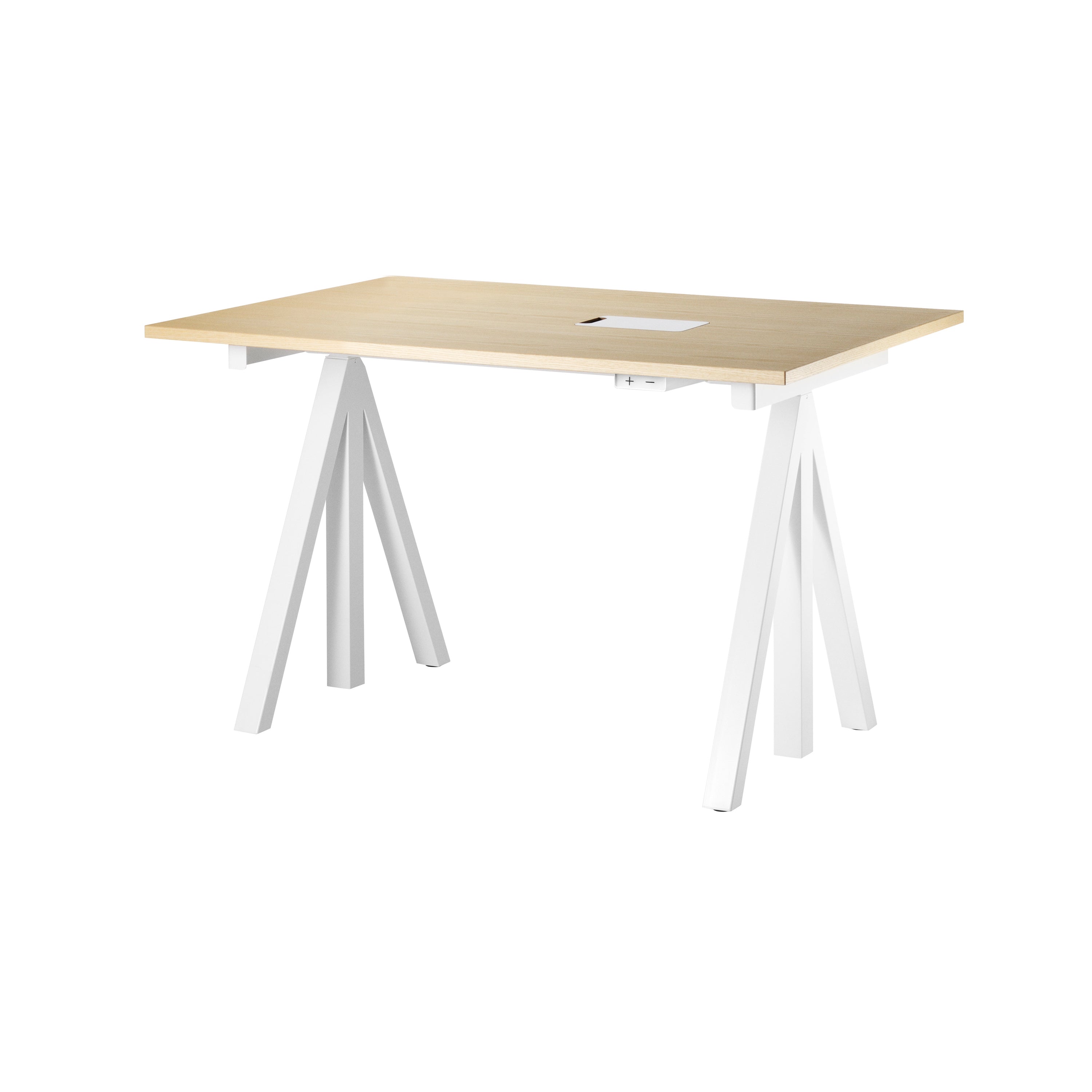 String Works: Height Adjustable Work Desk + Small - 47.2