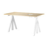 String Works: Height Adjustable Work Desk + Medium - 55.1