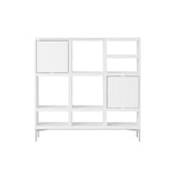 Stacked Storage System: Hallway - Quick Ship + Configuration 3 + White