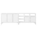 Stacked Storage System: Sideboard - Quick Ship + Configuration 2 + White