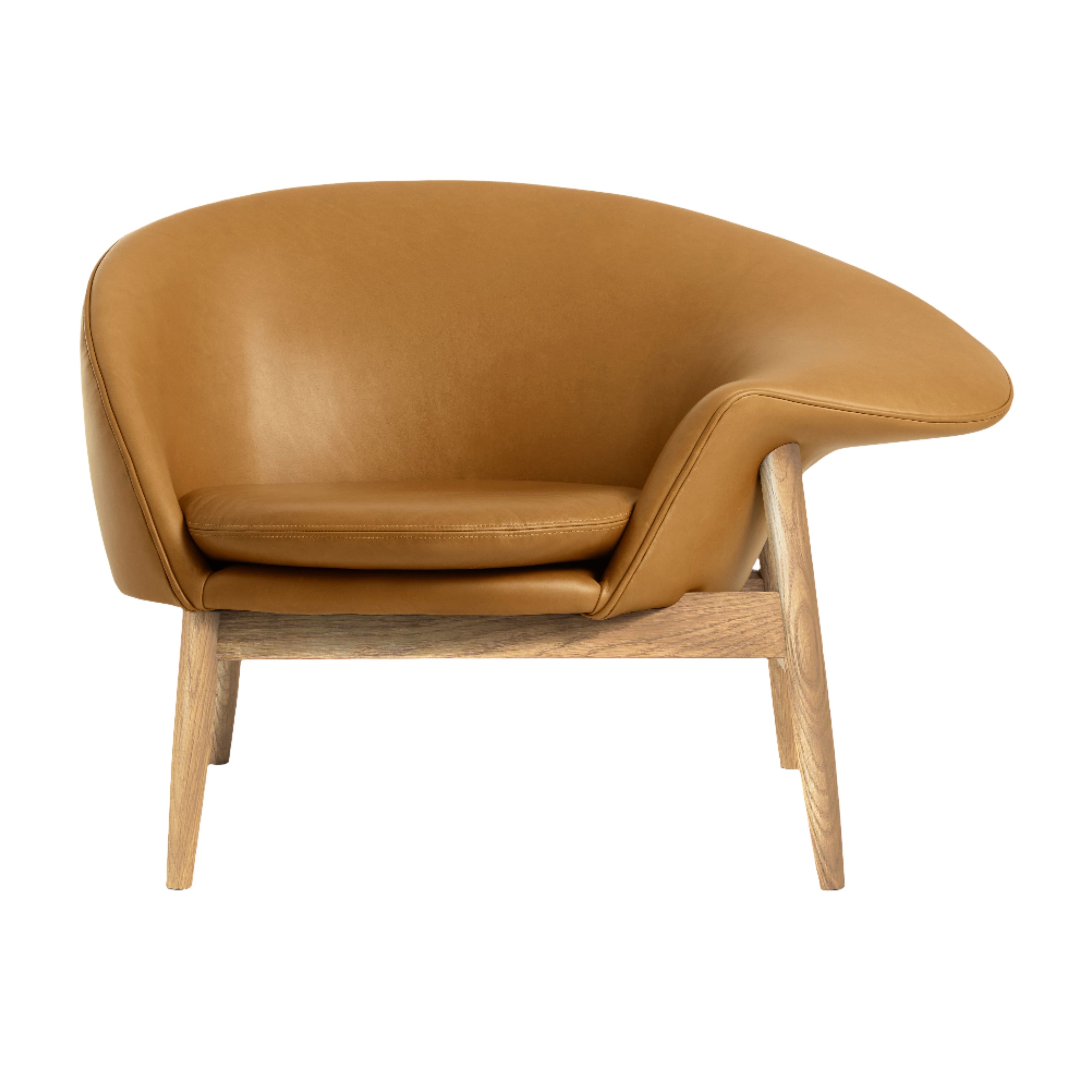 Fried Egg Lounge Chair: Right + Oiled Oak