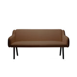 Anyway 2 Seater Sofa: Low + Black