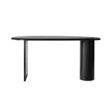 The Eclipse Desk: Dark Lacquered Oak