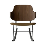 The Penguin Rocking Chair: Upholstered + Walnut + Re Wool 0448