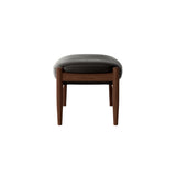 The Seal Ottoman: Walnut + Dakar 0842