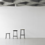 Circa Bar + Counter Stool: Upholstered