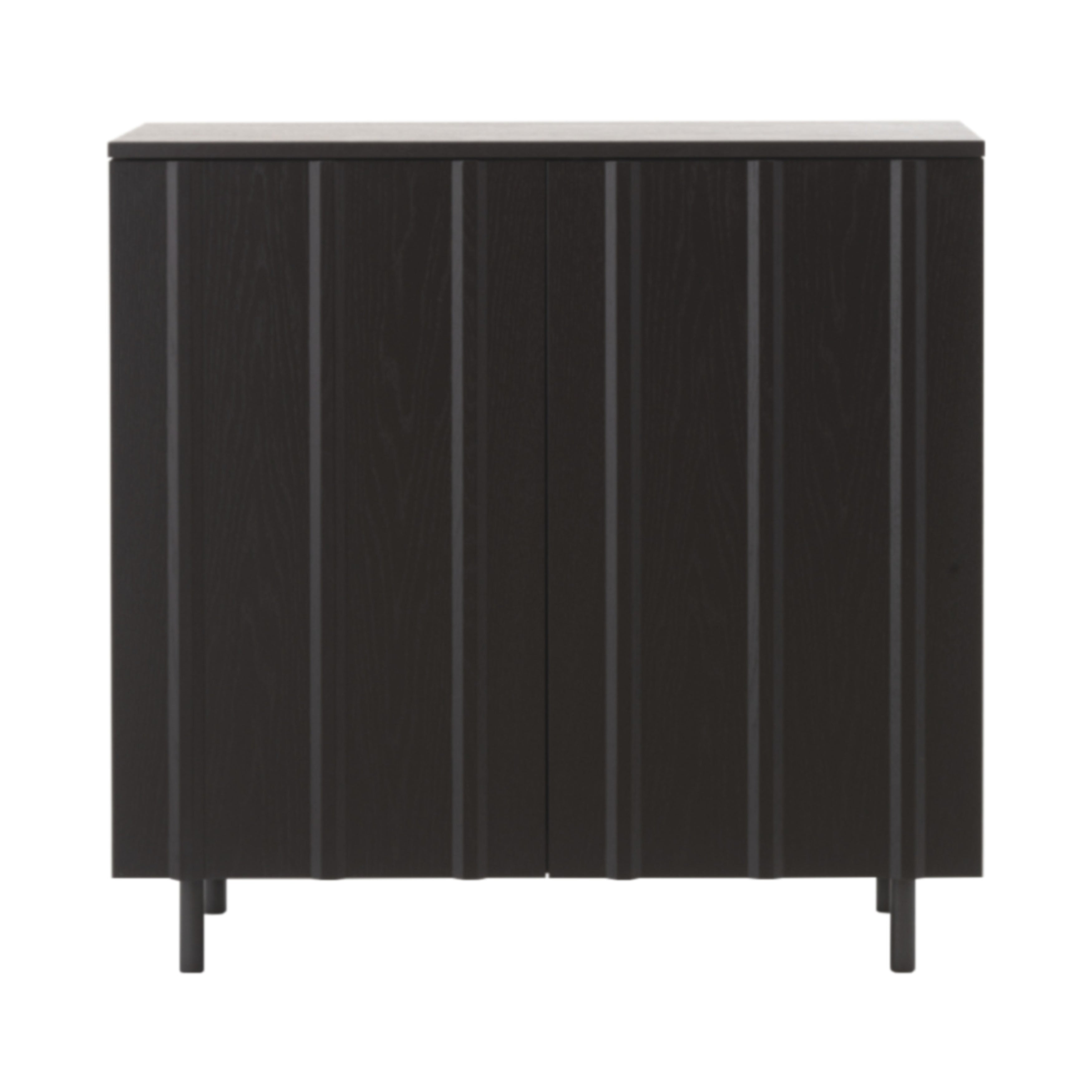 Rib Cabinet: Soft Black