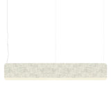 Slab 210 Pendant Light: White Wool