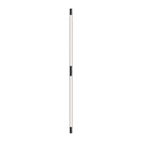 Pipeline 125.2 Linear Ceiling/Wall Light: Black
